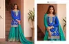 Richa By Aashirwad Mor Bagh Chinon Silk Readymade Suits Suppliers In India
